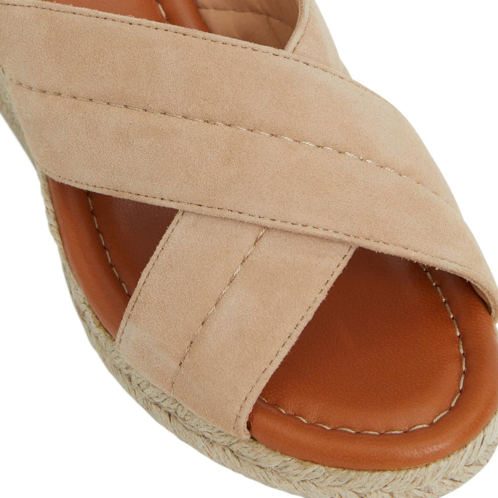 Bruno Magli Sandals &amp; Slides | Women EVA Wedge Heel SAND SUEDE