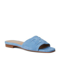 Bruno Magli Sandals &amp; Slides | Women FABIA Single Banded Slide LIGHT BLUE SUEDE