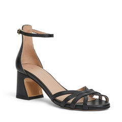 Bruno Magli Sandals &amp; Slides | Women FELICITY Strapped Sandal Low Heel BLACK
