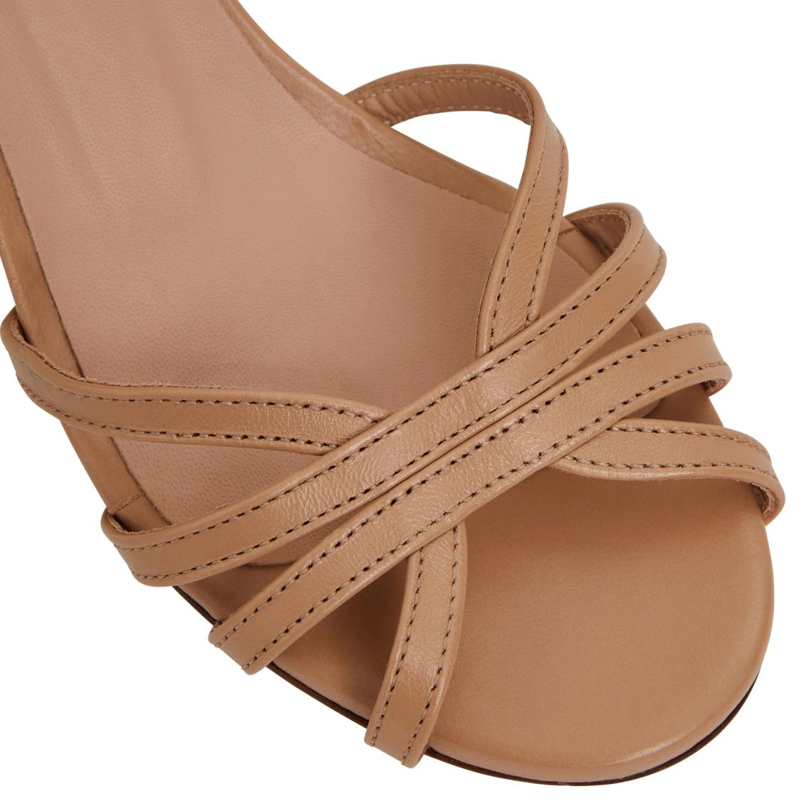 Bruno Magli Sandals &amp; Slides | Women FELICITY Strapped Sandal Low Heel SAND