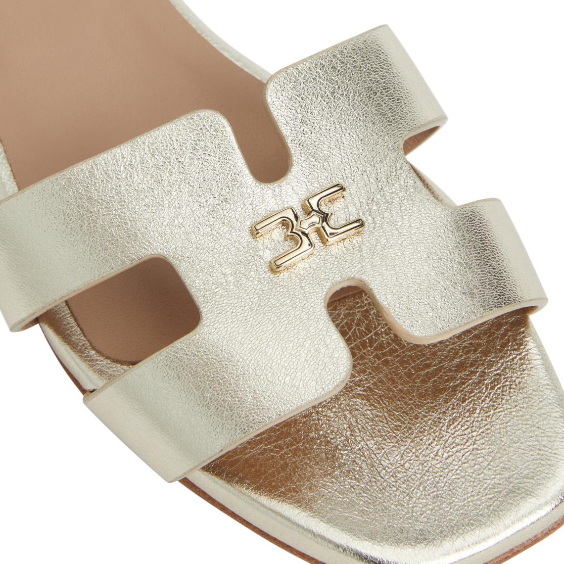 Bruno Magli Sandals &amp; Slides | Women FINA Single Band Sandal GOLD METALLIC