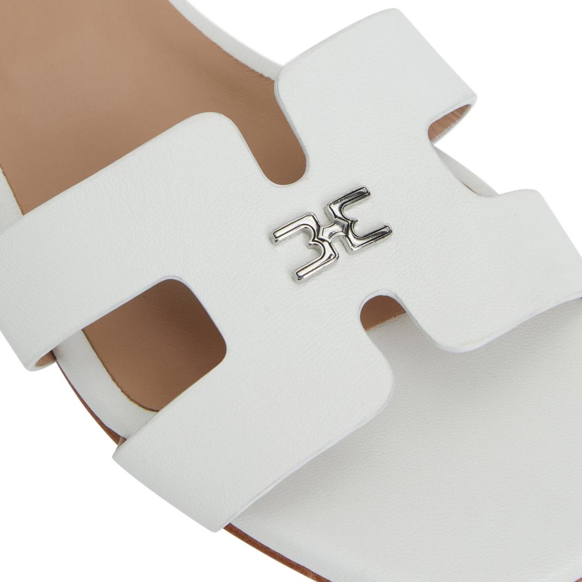 Bruno Magli Sandals &amp; Slides | Women FINA Single Band Sandal WHITE