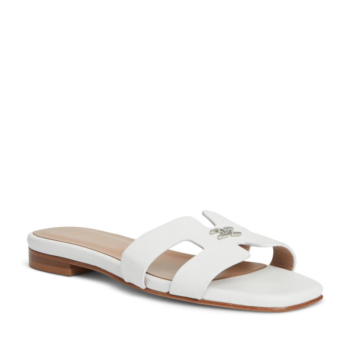 Bruno Magli Sandals &amp; Slides | Women FINA Single Band Sandal WHITE