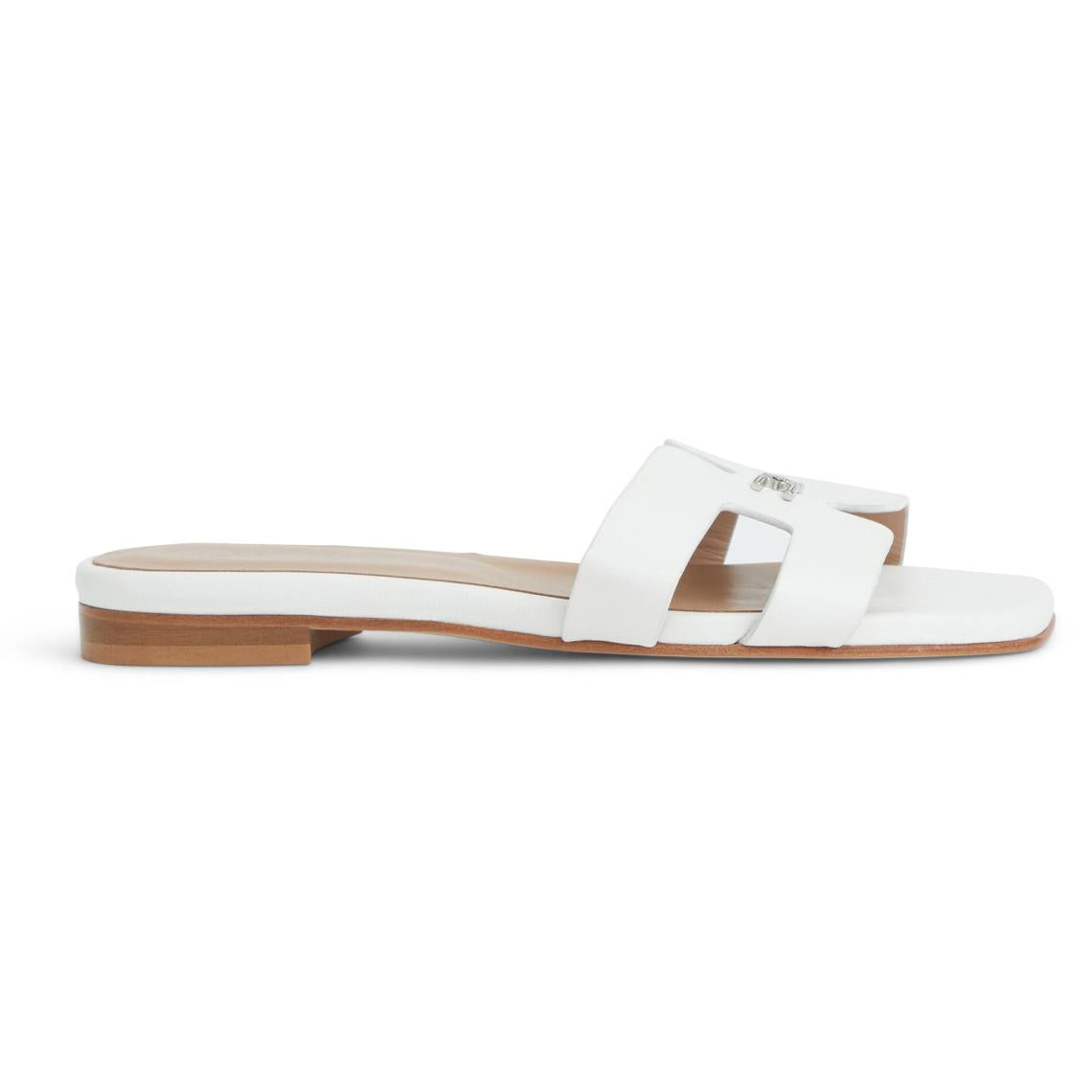 Bruno Magli Sandals &amp; Slides | Women FINA Single Band Sandal WHITE