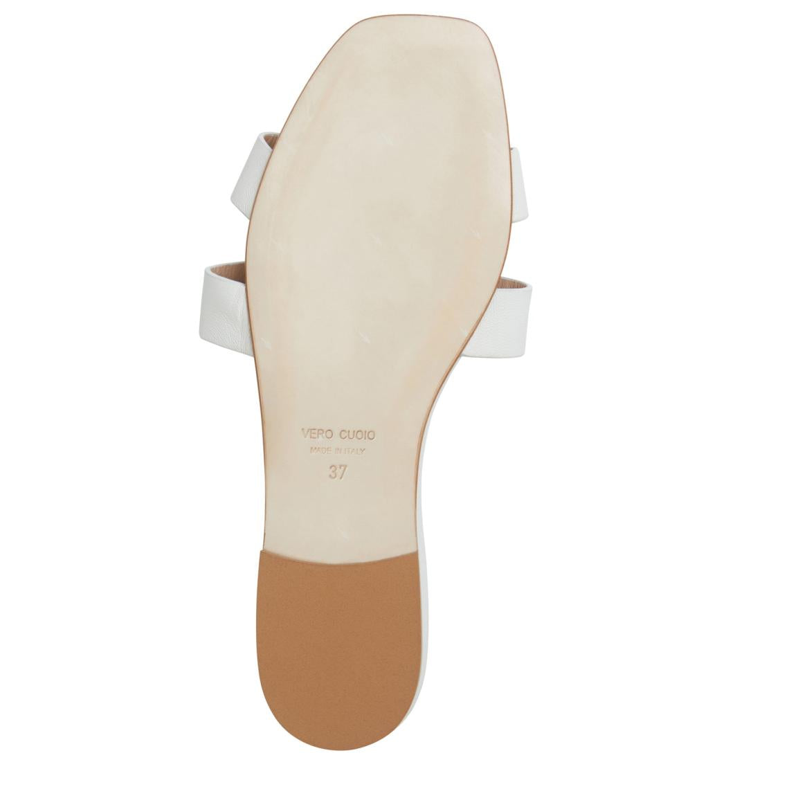 Bruno Magli Sandals &amp; Slides | Women FINA Single Band Sandal WHITE