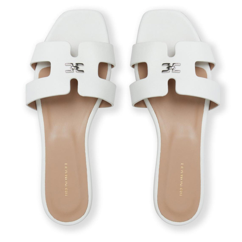 Bruno Magli Sandals &amp; Slides | Women FINA Single Band Sandal WHITE