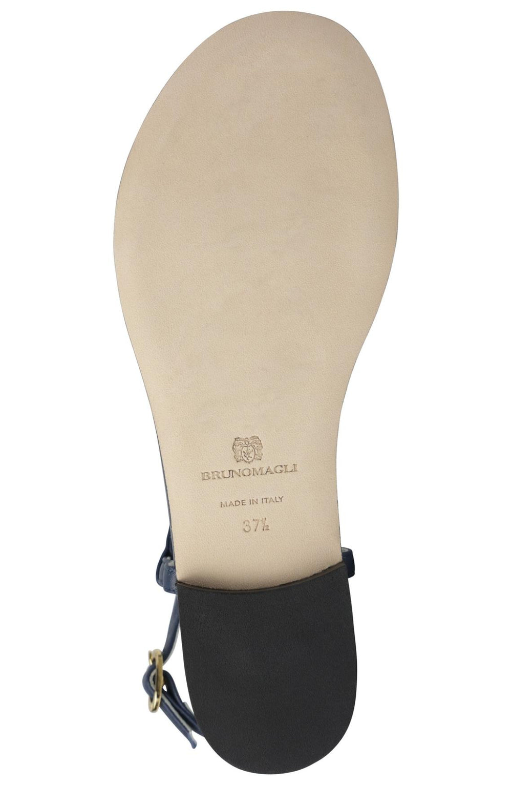 Bruno Magli Sandals &amp; Slides | Women Marina Leather Embellished Thong Sandal - Navy