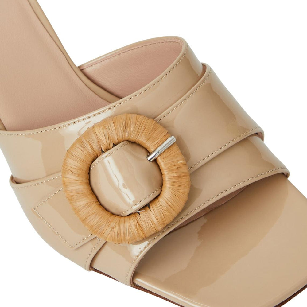 Bruno Magli Sandals &amp; Slides | Women PAGE Single Band Sandal BEIGE PATENT