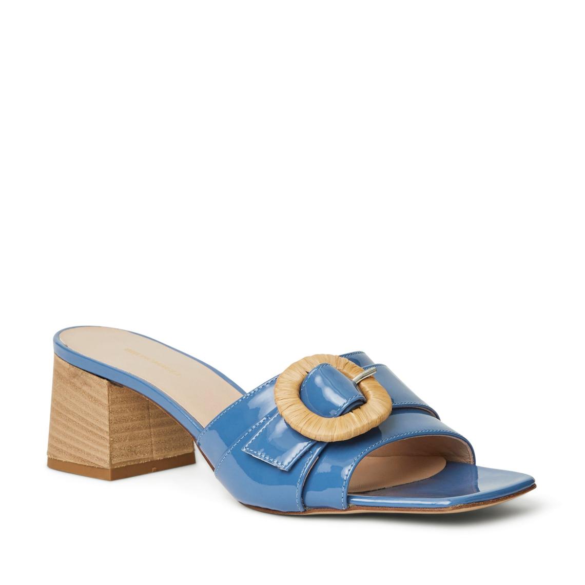 Bruno Magli Sandals &amp; Slides | Women PAGE Single Band Sandal BLUE PATENT