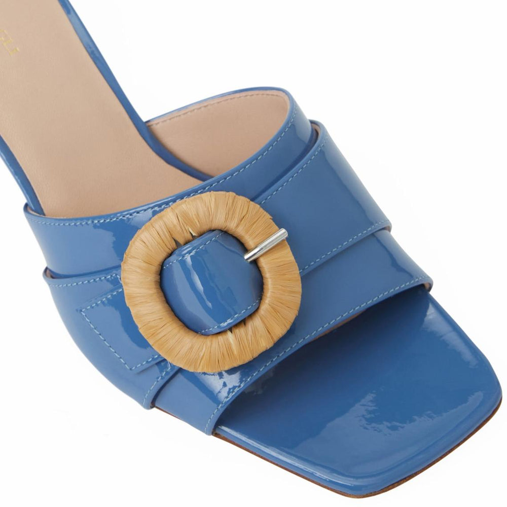Bruno Magli Sandals &amp; Slides | Women PAGE Single Band Sandal BLUE PATENT