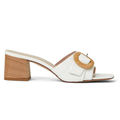 Bruno Magli Sandals &amp; Slides | Women PAGE Single Band Sandal WHITE PATENT