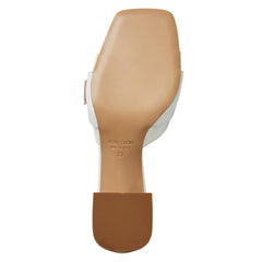 Bruno Magli Sandals &amp; Slides | Women PAGE Single Band Sandal WHITE PATENT