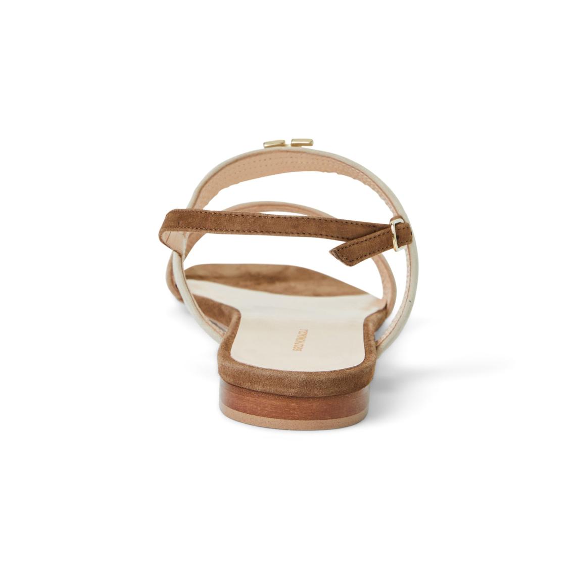 Bruno Magli Sandals &amp; Slides | Women PORTIA Sandal BROWN/NATURAL SUEDE