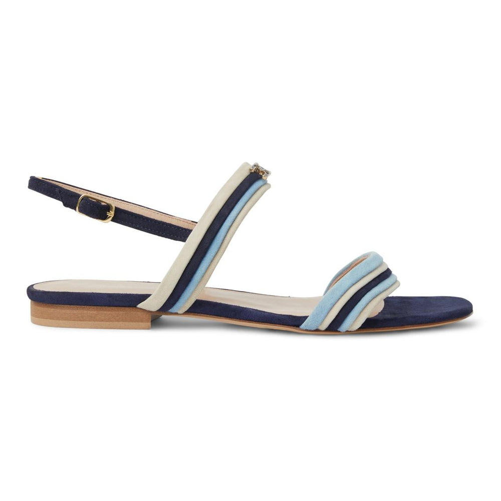Bruno Magli Sandals &amp; Slides | Women PORTIA Sandal NAVY/BLUE/SAND SUEDE