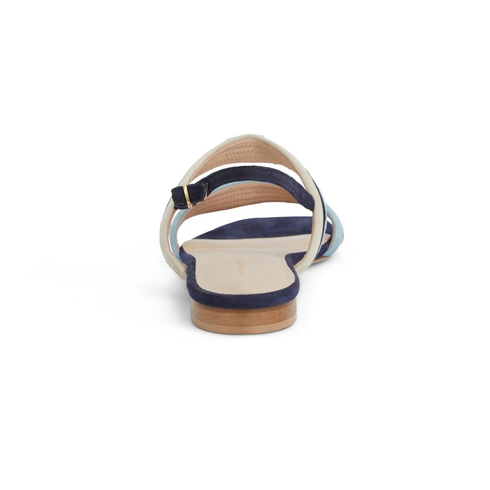 Bruno Magli Sandals &amp; Slides | Women PORTIA Sandal NAVY/BLUE/SAND SUEDE