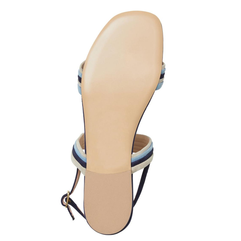 Bruno Magli Sandals &amp; Slides | Women PORTIA Sandal NAVY/BLUE/SAND SUEDE