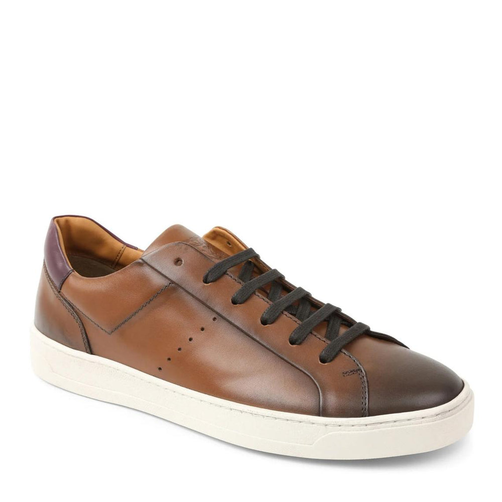 Bruno Magli Sneakers | Men Dante Lace-to-Toe Leather Sneaker - Cognac