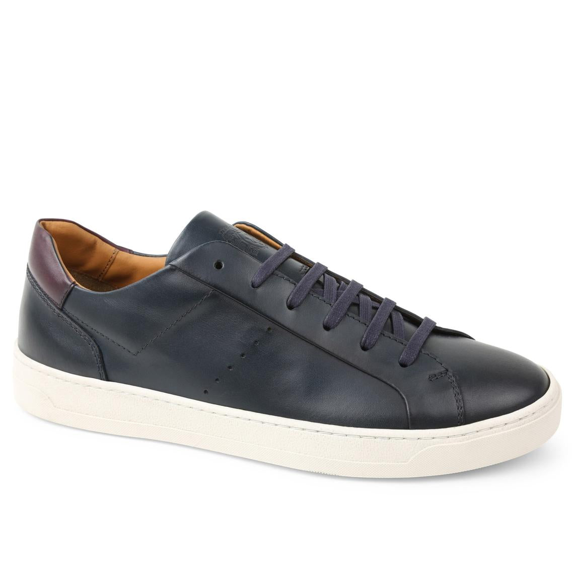Bruno Magli Sneakers | Men Dante Lace-to-Toe Leather Sneaker - Navy