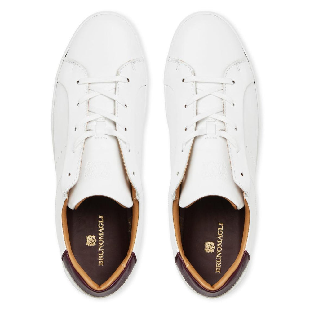 Bruno Magli Sneakers | Men Dante Lace-to-Toe Leather Sneaker - White