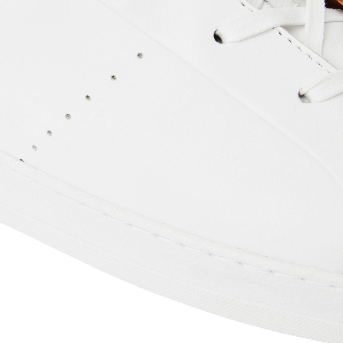 Bruno Magli Sneakers | Men Dante Lace-to-Toe Leather Sneaker - White