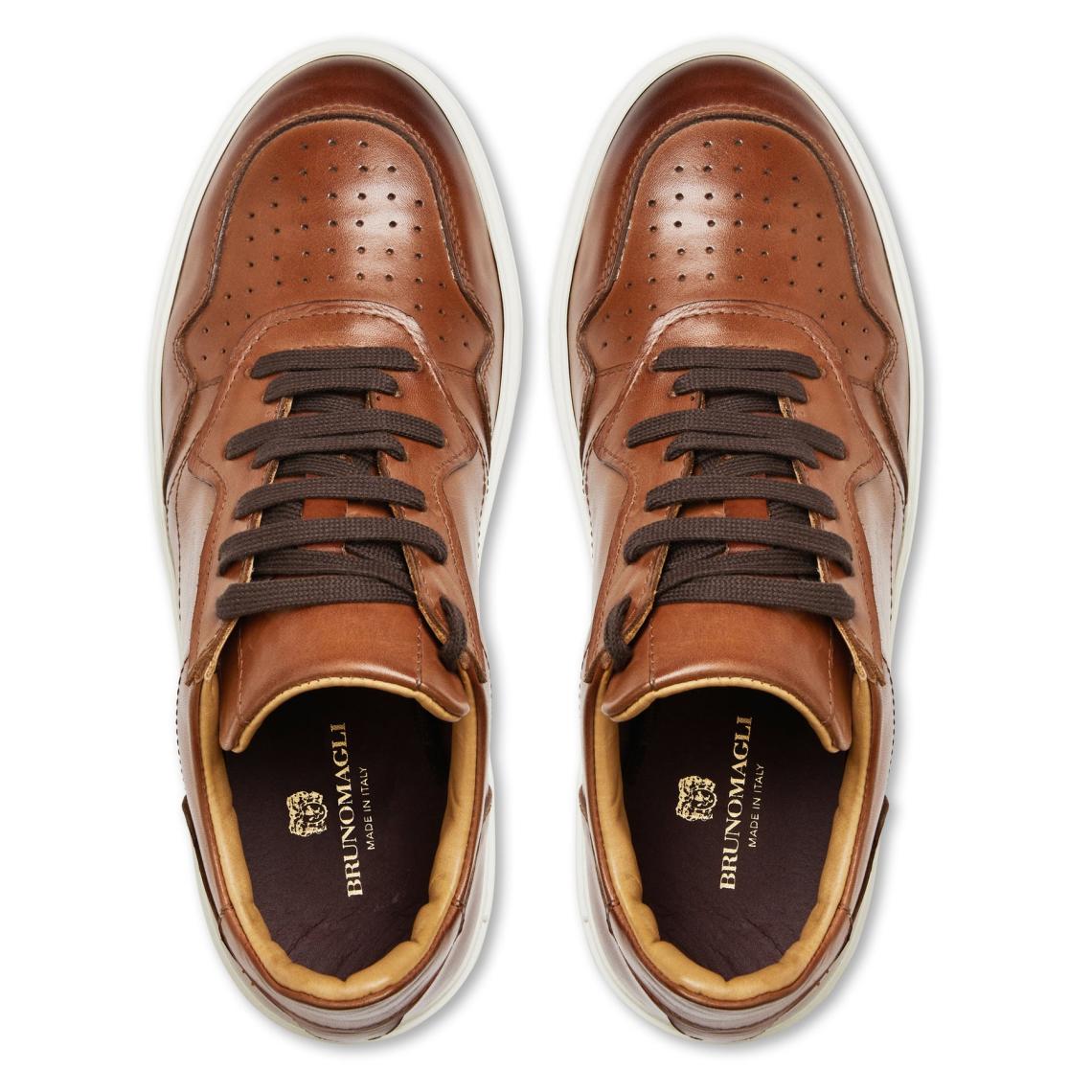 Bruno Magli Sneakers | Men Dezi Cup Sole Sneaker-Cognac