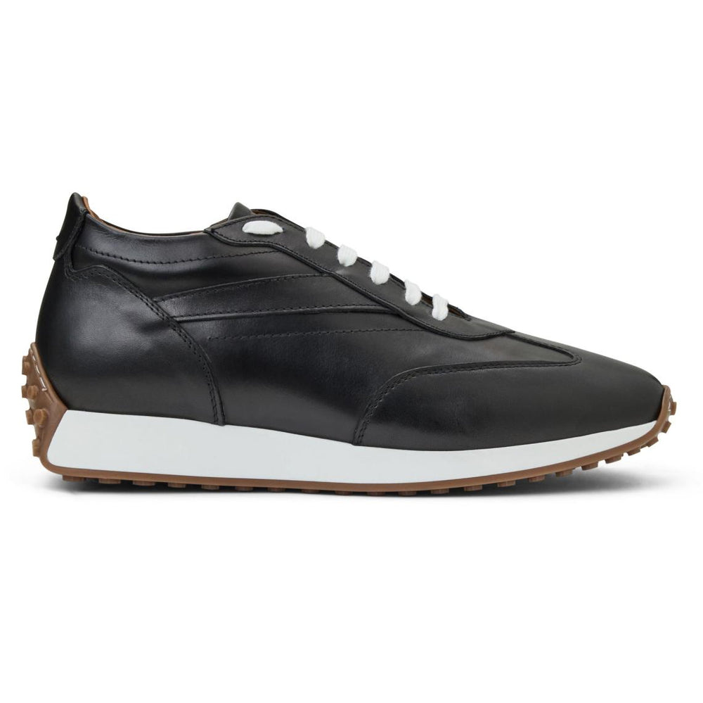 Bruno Magli Sneakers | Men Duccio Mid Leather Jogger Sneaker-Black