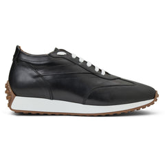 Bruno Magli Sneakers | Men Duccio Mid Leather Jogger Sneaker-Black