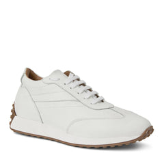 Bruno Magli Sneakers | Men Duccio Mid Leather Jogger Sneaker-White