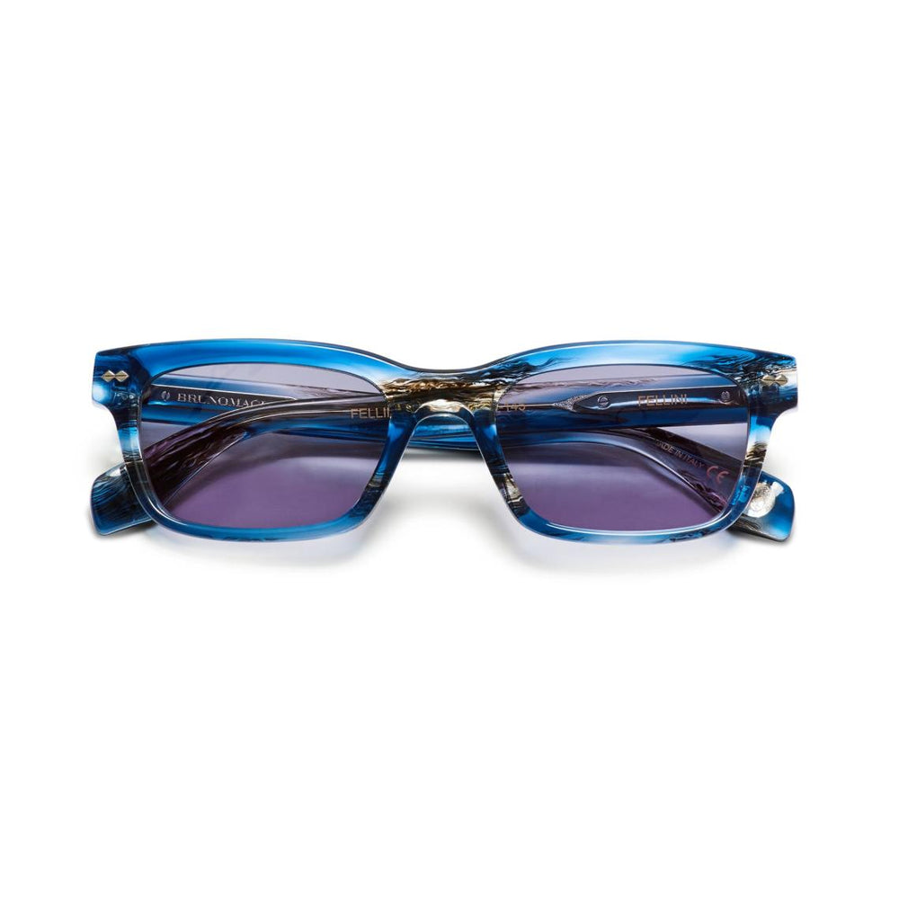 Bruno Magli Sunglasses | Men Fellini Sunglasses Blue