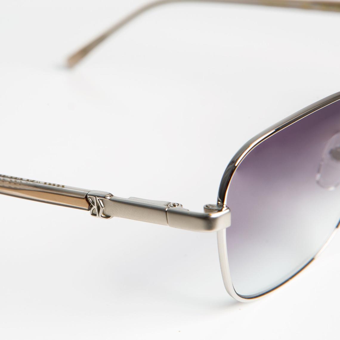 Bruno Magli Sunglasses | Men Playa Aviator Sunglasses - Silver