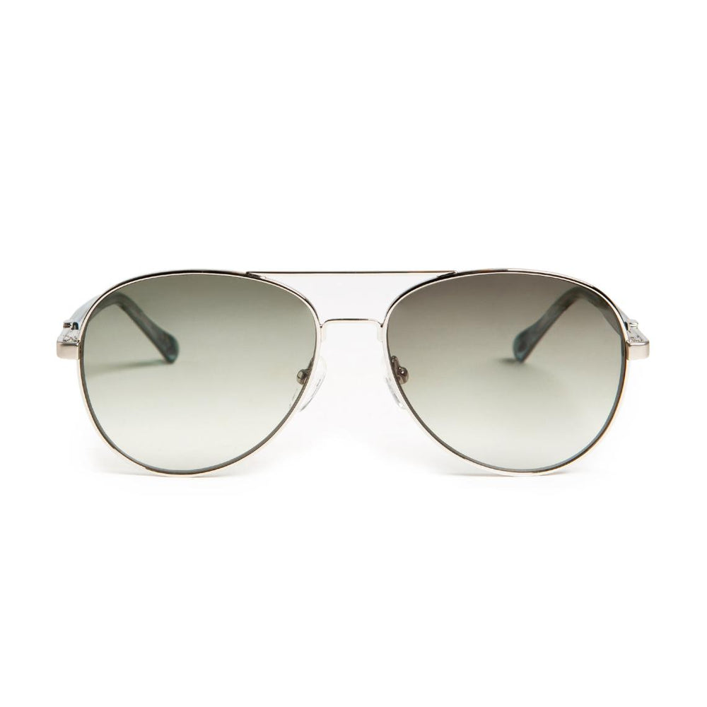 Bruno Magli Sunglasses | Women Costa Aviator Sunglasses - Silver