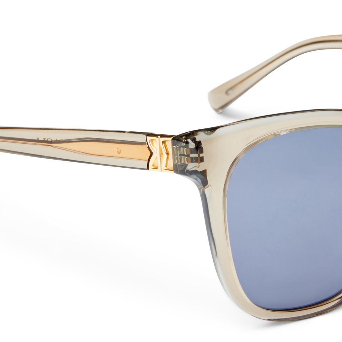 Bruno Magli Sunglasses | Women Monas Limited Edition Oversized Sunglasses Crystal Nude