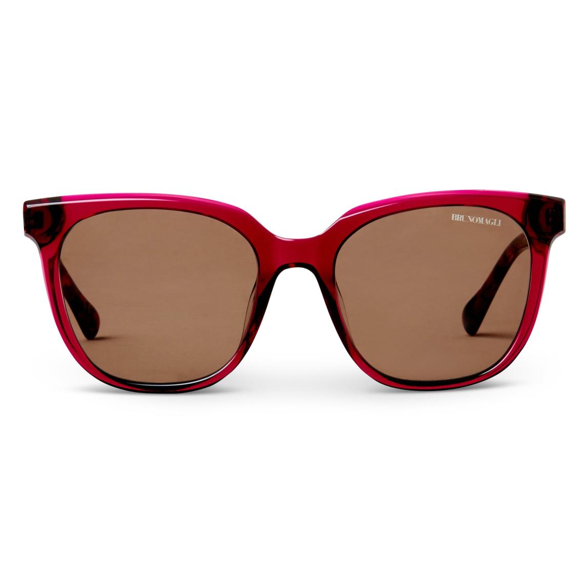 Bruno Magli Sunglasses | Women Monas Limited Edition Oversized Sunglasses Red