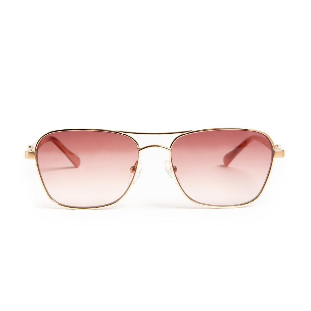 Bruno Magli Sunglasses | Women Playa Aviator Sunglasses - Gold