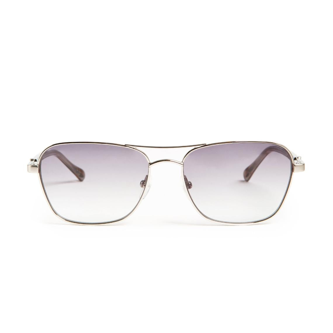 Bruno Magli Sunglasses | Women Playa Aviator Sunglasses - Silver