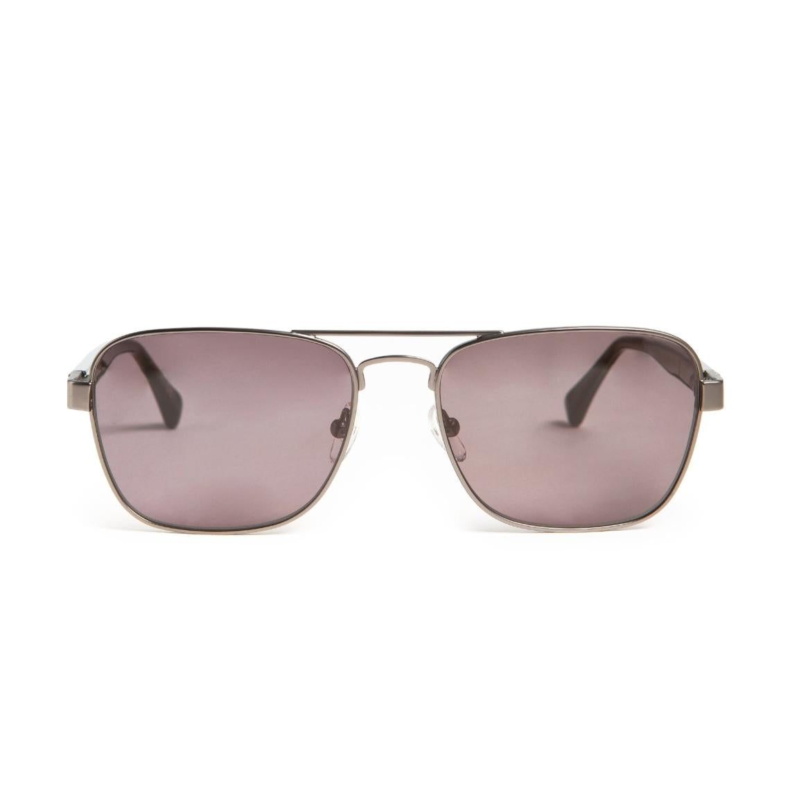 Bruno Magli Sunglasses | Women Sole Aviator Sunglasses - Gunmetal