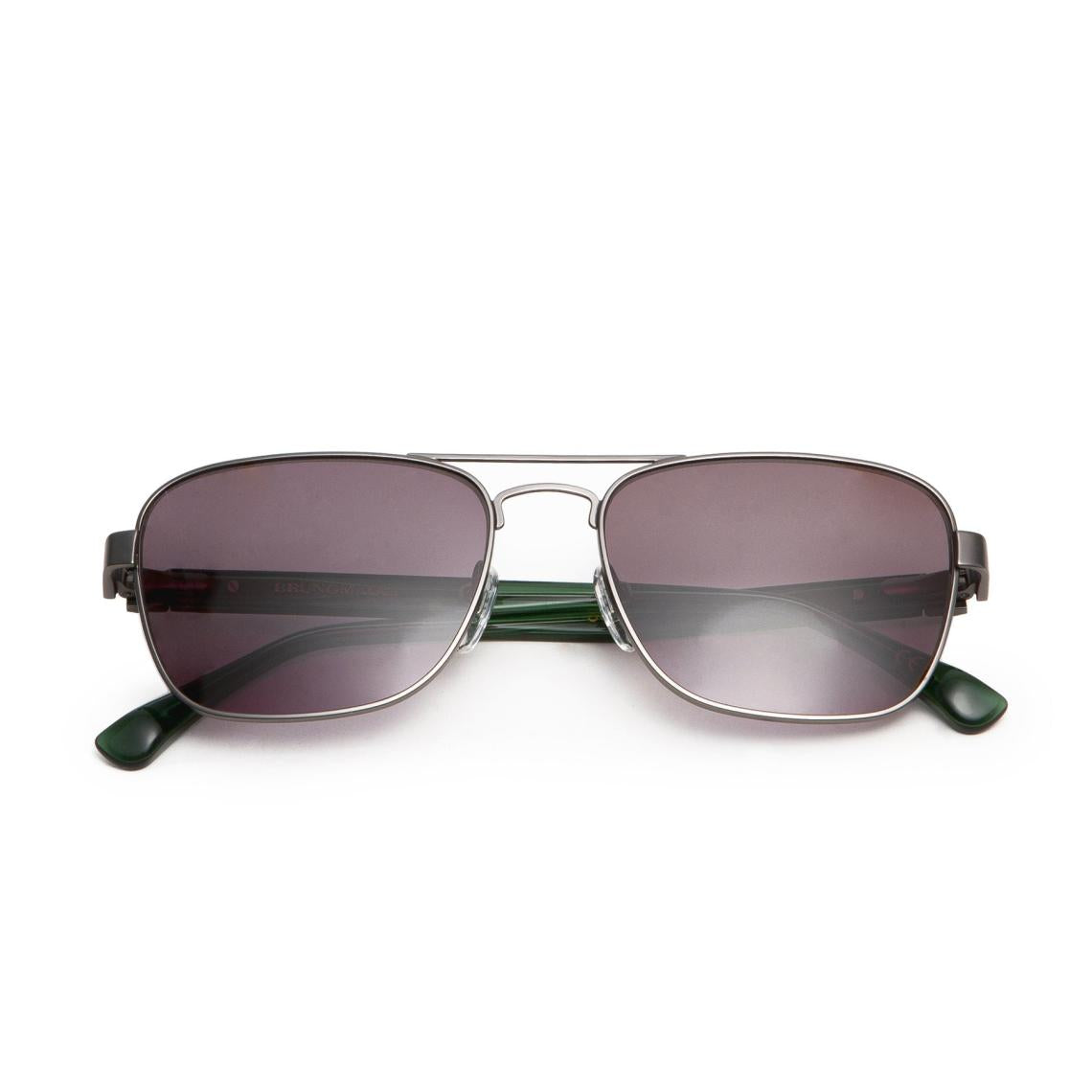 Bruno Magli Sunglasses | Women Sole Aviator Sunglasses - Gunmetal