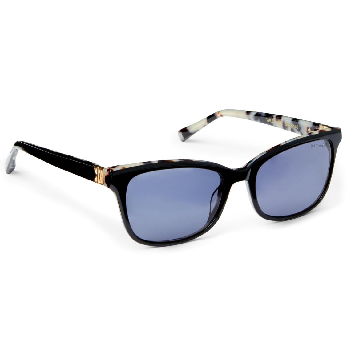 Bruno Magli Sunglasses | Women Vales Limited Edition Cat-eye Sunglasses Black
