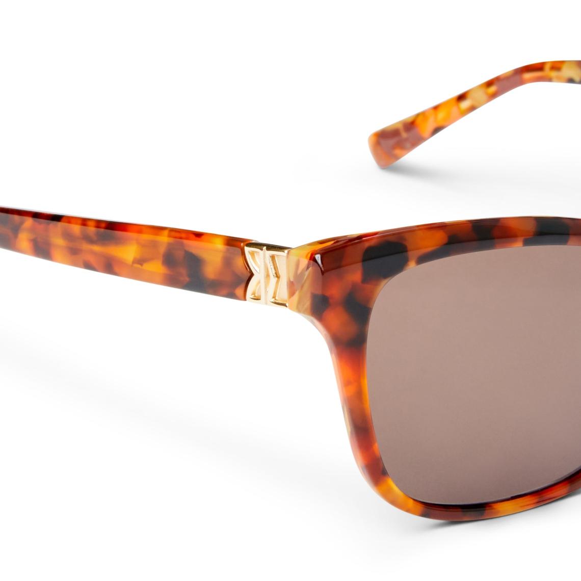 Bruno Magli Sunglasses | Women Vales Limited Edition Cat-eye Sunglasses Honey Tortoise